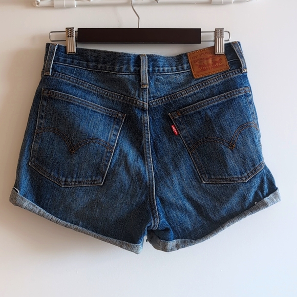 Levi's Cuffed Denim Shorts - Picture 2 of 3